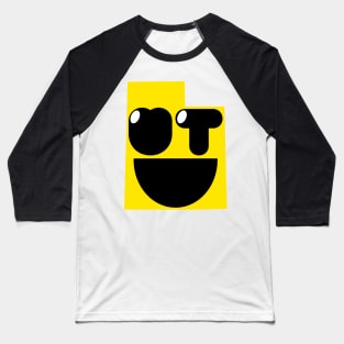 Utah States of Happynes- Utah Smiling Face Baseball T-Shirt